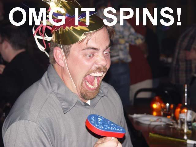 OMG IT SPINS